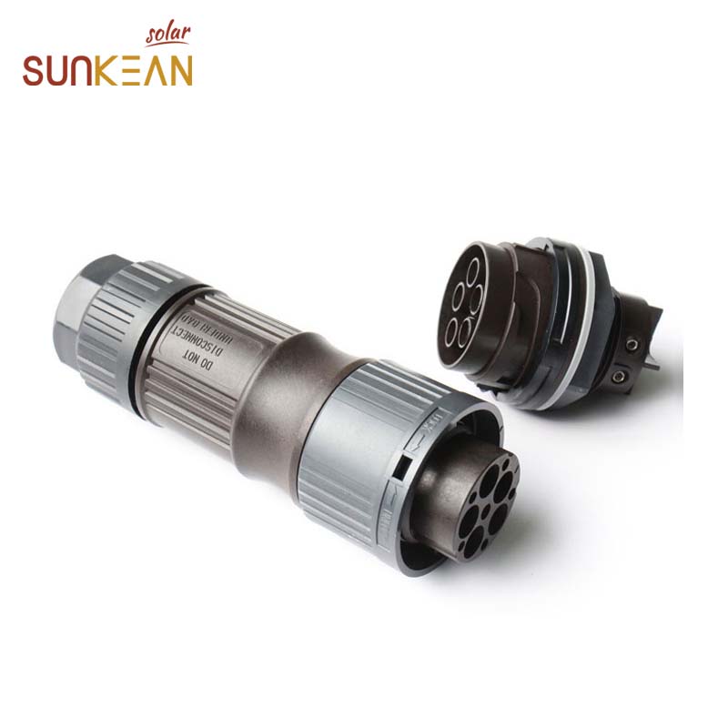  China AC 5 pin PV Solar Circular connectors manufacturer