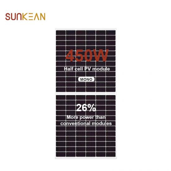 450W half cell solar panel