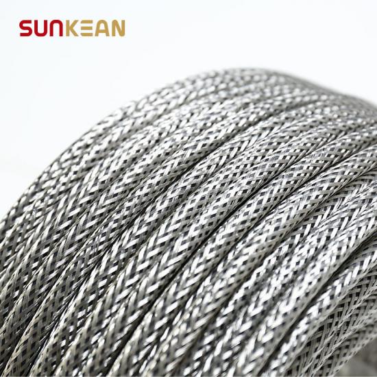 H1Z2Z2-K met RVS gevlochten PV-kabel