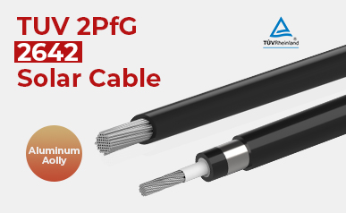 Maximaliseer de efficiëntie van zonne-energie met TÜV 2PfG/2642 aluminium zonnekabels